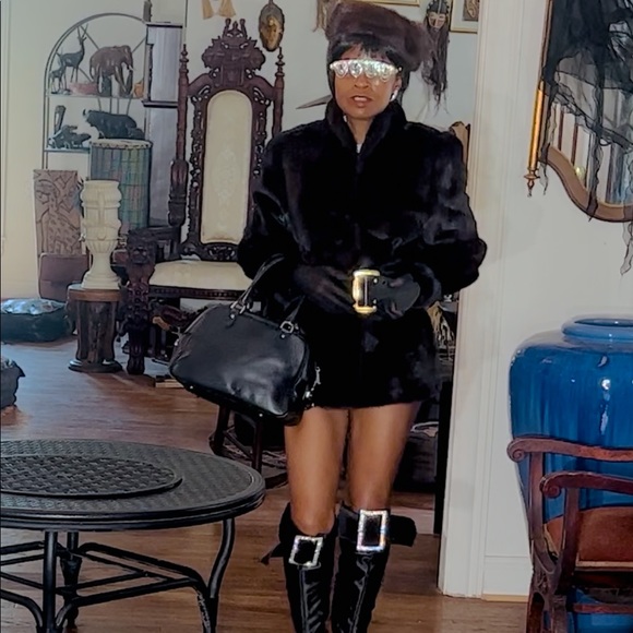 New Designer Giorgia Collection Sable Brown color Mink Fur Coat, Jacket 8 - Picture 10 of 16